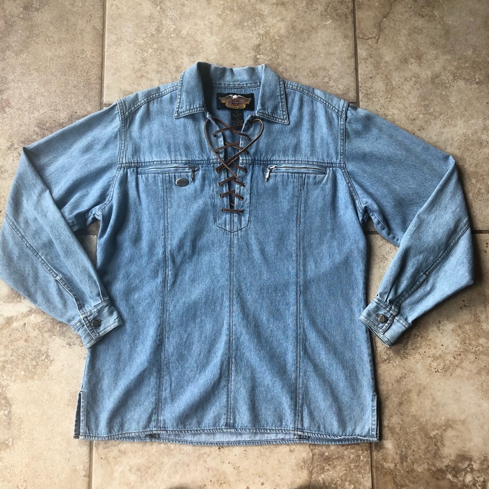 Denim Harley-Davidson Shirt